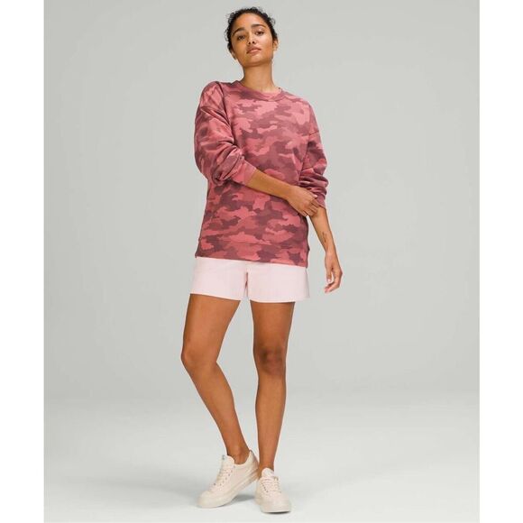Lululemon Perfectly Oversized Crew - Heritage 365 Camo Brier Rose Multi - Picture 2 of 11
